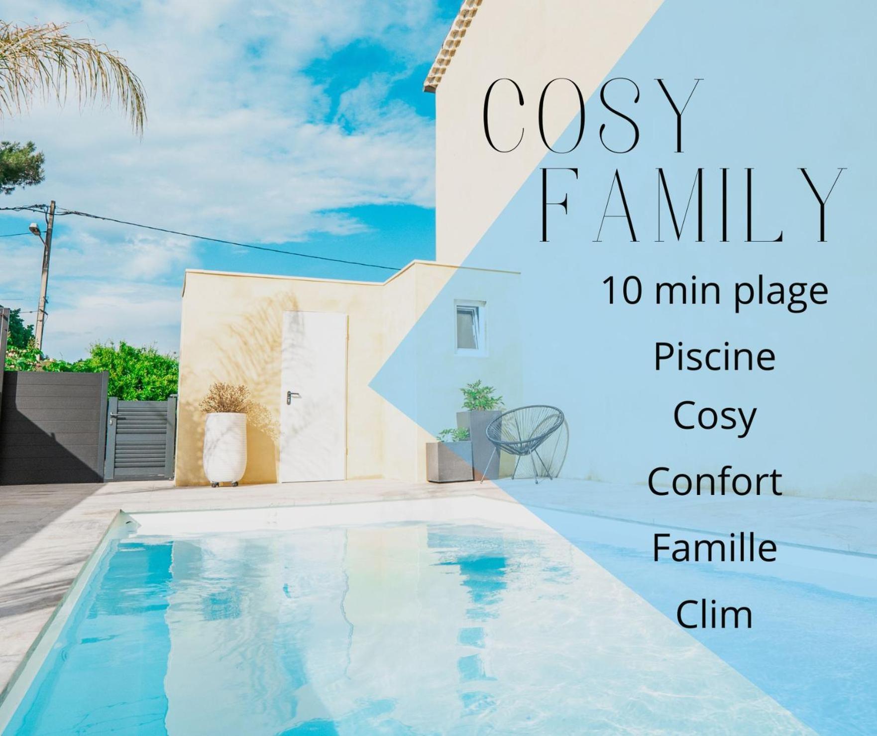 بيرول Cosyfamily Piscine -Wifi- Neuf-Famille -15Min Plage - Top Pros Servicesconciergerie المظهر الخارجي الصورة